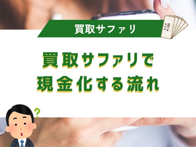 買取サファリで現金化する流れ